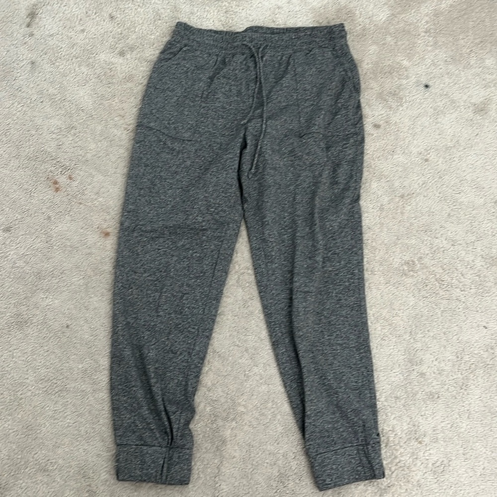 Express Marled Grey Drawstring Joggers